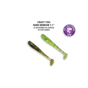 Crazy Fish Nano Minnow 1.1"