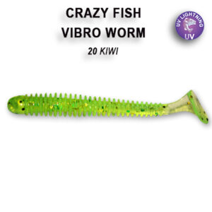 Crazy Fish Vibro Fat 4"