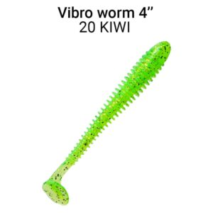 Crazy Fish Vibro Worm 4"