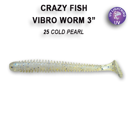 Crazy Fish Vibro Worm 3" - Image 8