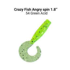 Crazy Fish Angry Spin 1.8"