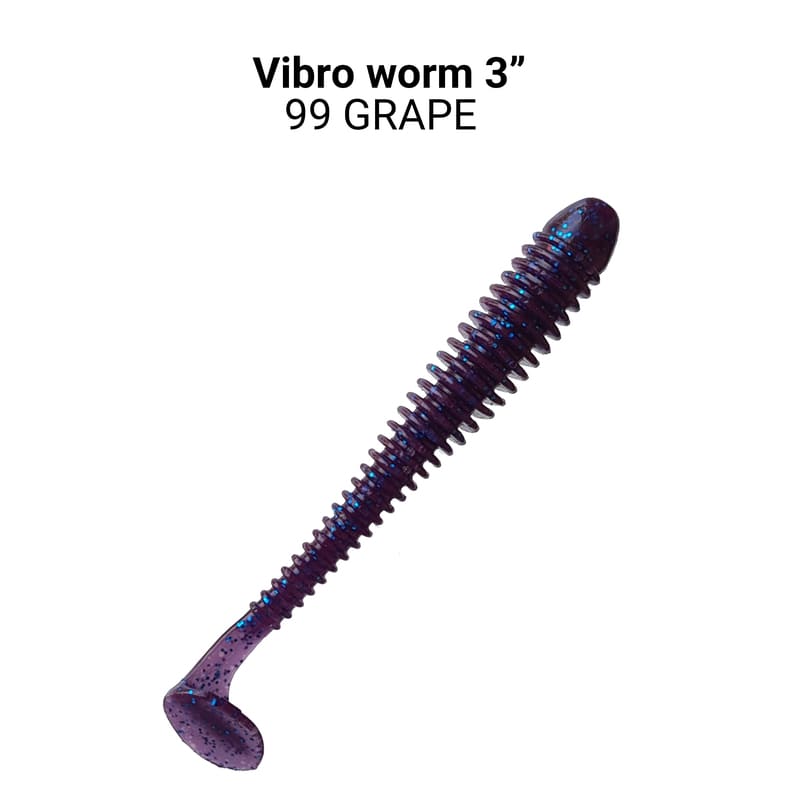 Crazy Fish Vibro Worm 3" - Image 15