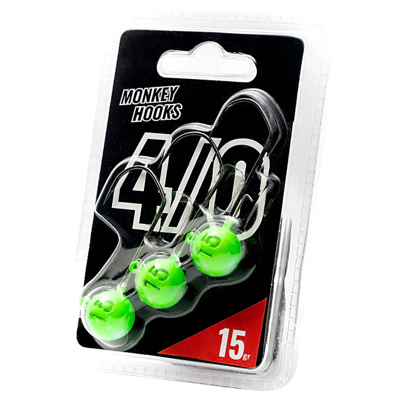 Monkey Lures UV Jigfej 4/0 - Image 3