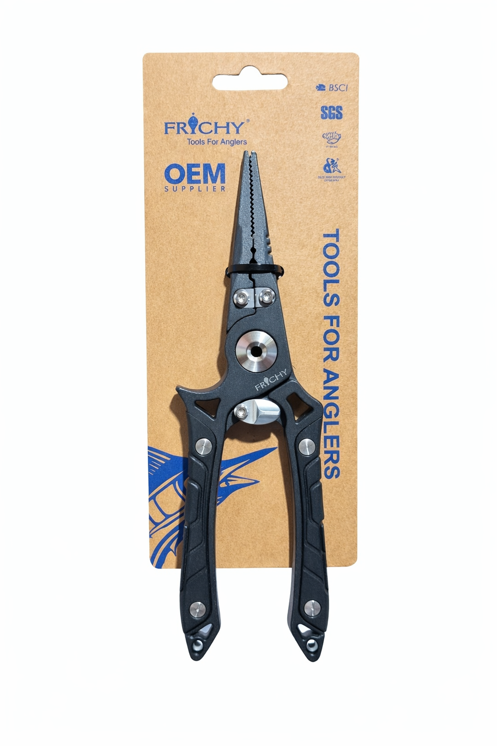 FRICHY XP220 - 7.3" STAINLESS STEEL FISHING PLIERS