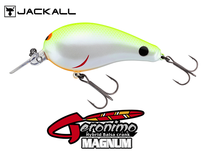 Jackall Geronimo Magnum Chart Back Pearl Strike
